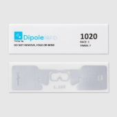 Dipole RFID Dogbone Foam Tag