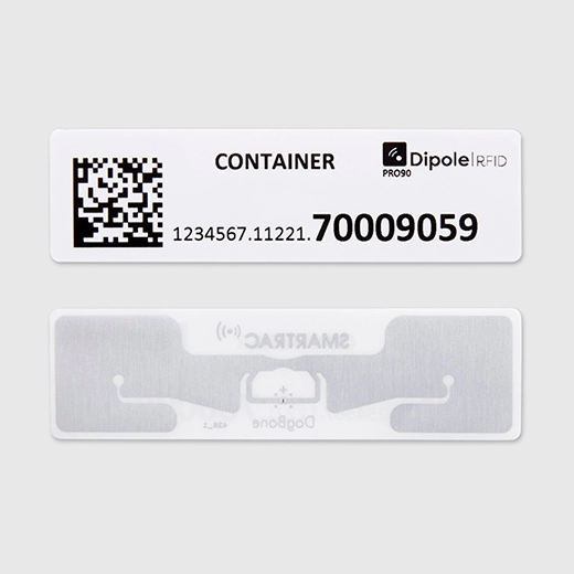 Détail des étiquettes RFID Dipole PRO